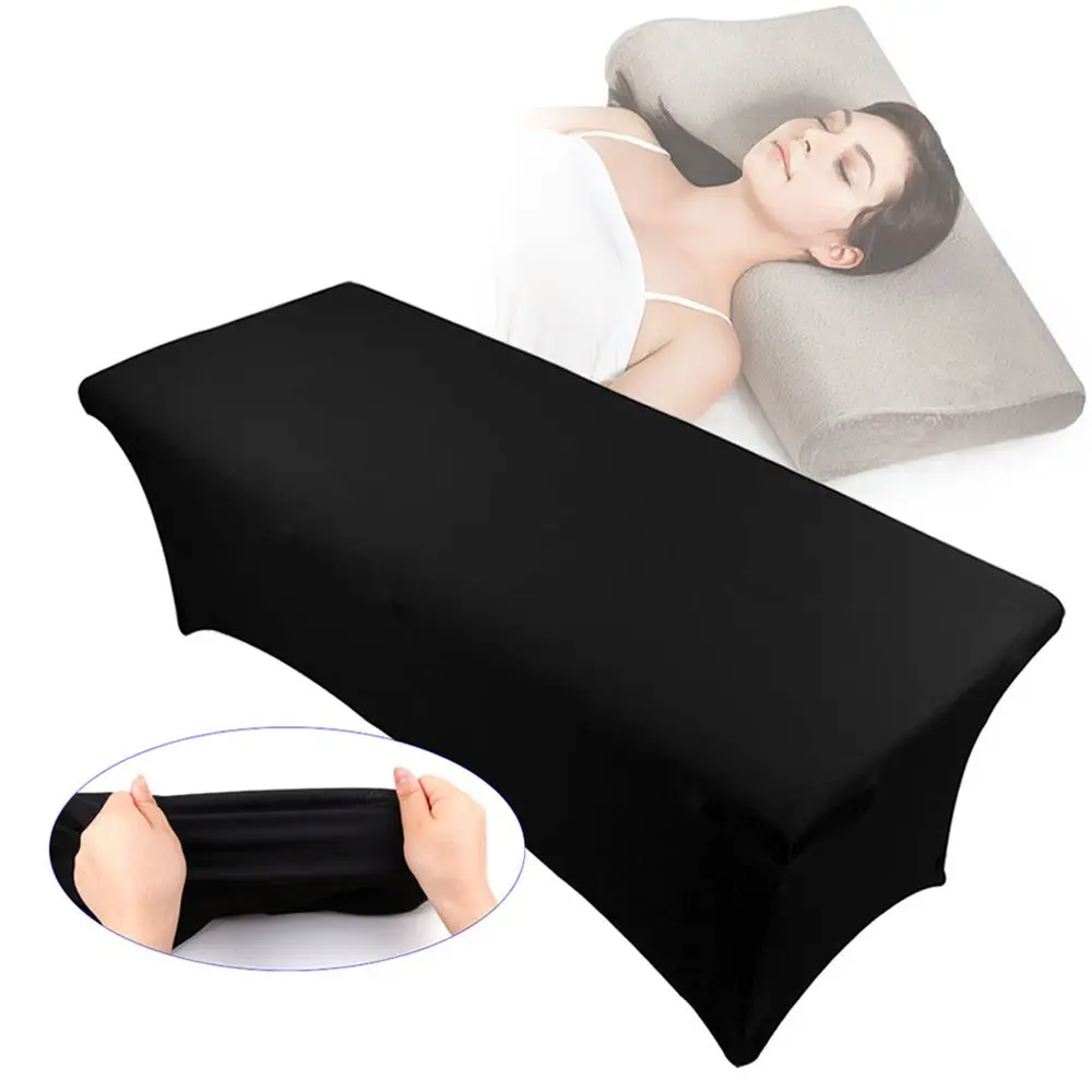 Toalha de mesa para salão de maquiagem, alta elasticidade, cílios, acessórios de estilo, capa de mesa
