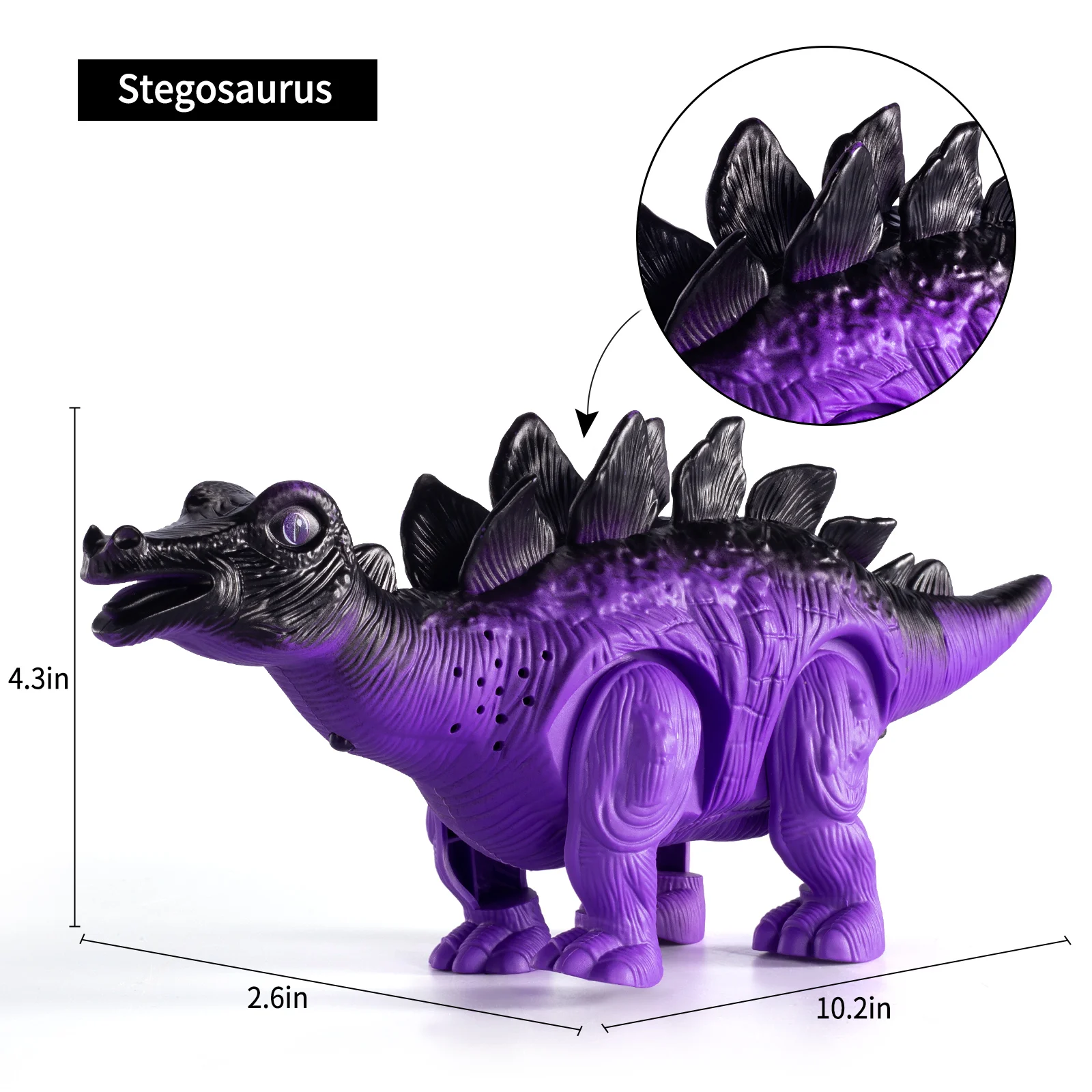 Set di giocattoli di dinosauro telecomandati che camminano dinosauro giocattolo di dinosauro elettrico con luce e suono regalo per ragazze dei ragazzi