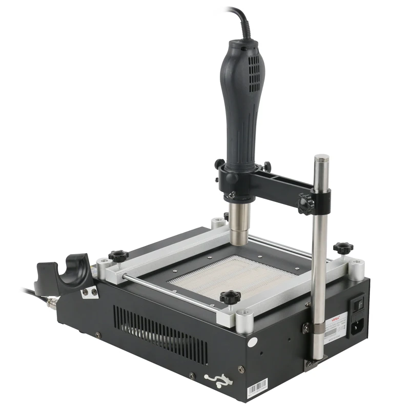 YIHUA 853AAA /853AA Preheating Station Soldering Station BGA Rework Station Soldering Iron Heat Gun Welding Station For Lab
