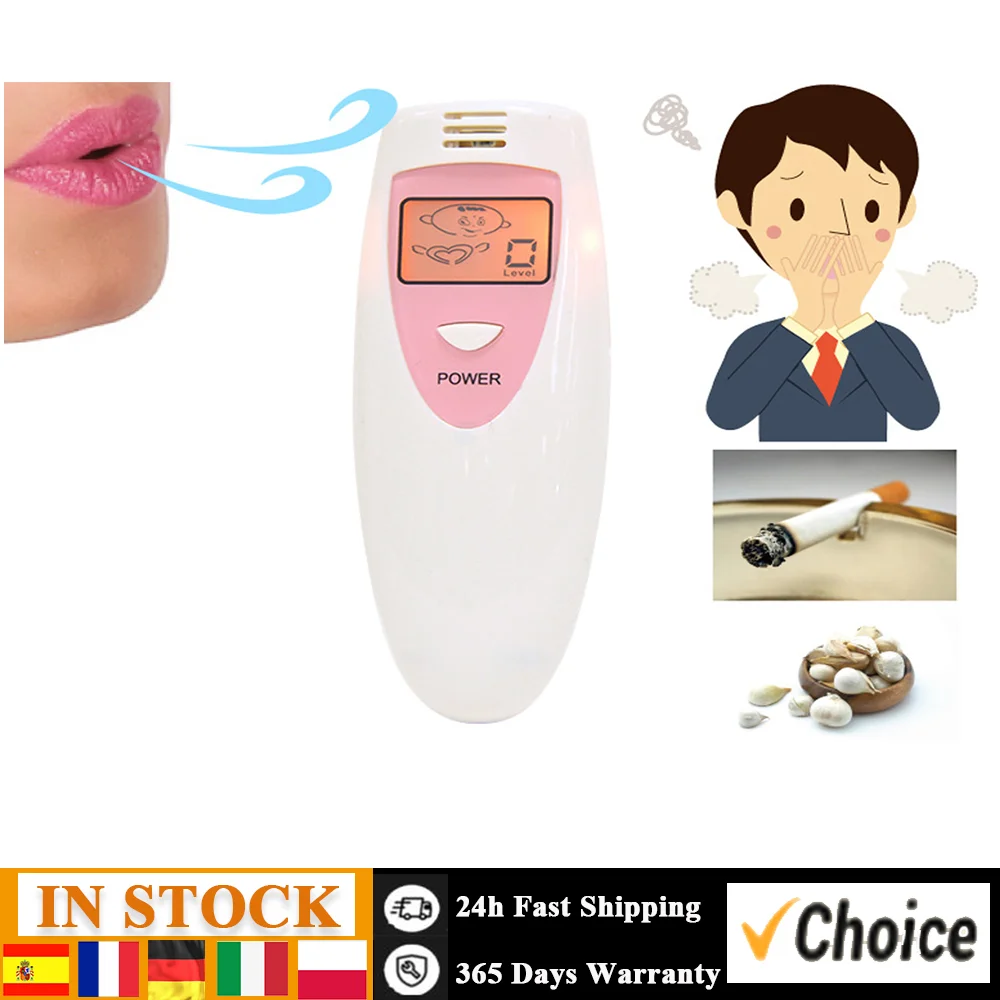 Portable Gas Analyzer Bad Breath Detector Oral Hygiene Condition Tester Mouth Internal Odor Monitor Tools