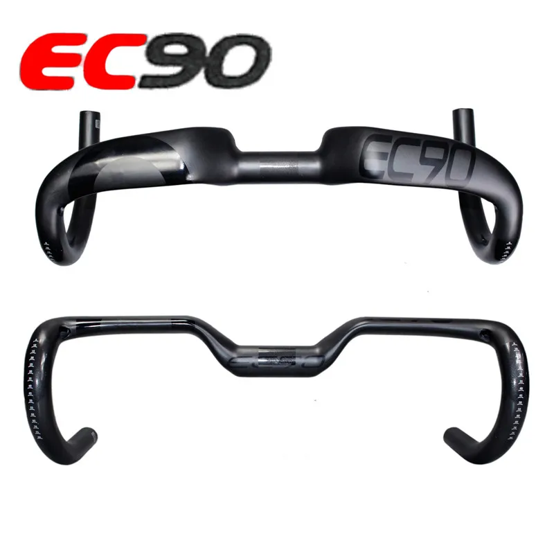 EC90 Half Internal Cable Routing Carbon Fiber Mountain Bike Handlebar Road Bicycle Handlebars 31.8MM Matte Bike Accessories