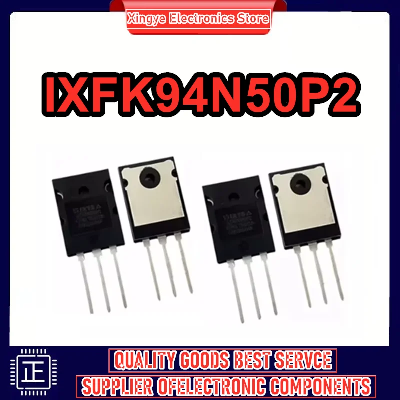 

5PCS IXFK94N50P2 500V 94A TO-264 High power MOS field effect transistor