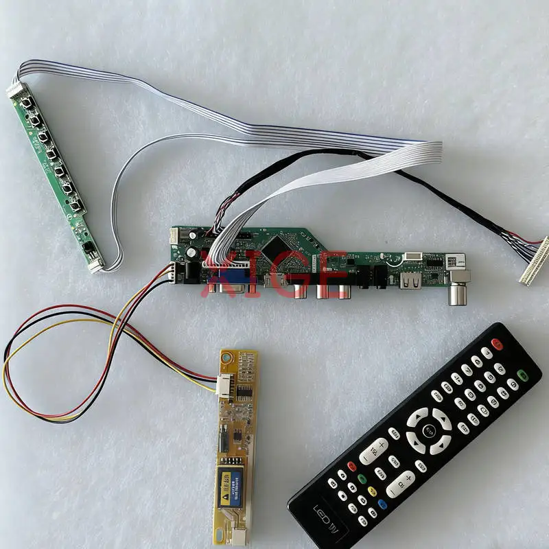 

For N154C3 CLAA154WP04 N154C1 CLAA154WP05 Screen Drive Controller Board Kit 1-CCFL USB+AV+VGA+HDMI 1440x900 30 Pin LVDS 1440*900