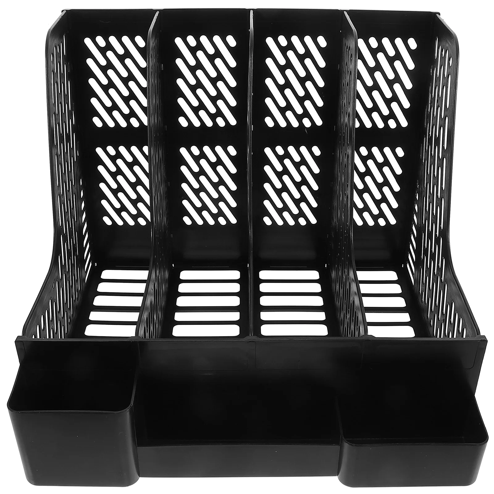 

A4 Storage Holder Folder Desktop Stand Organizer For Documents Folders Office Cubbyhole Desktop File Organizer Book Storage Rack