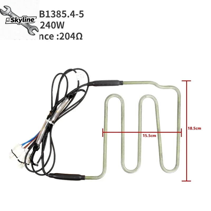 Refrigerator defrost heating element  refrigeration freezing Evaporator Frost removal tube Sensor Fuse parts