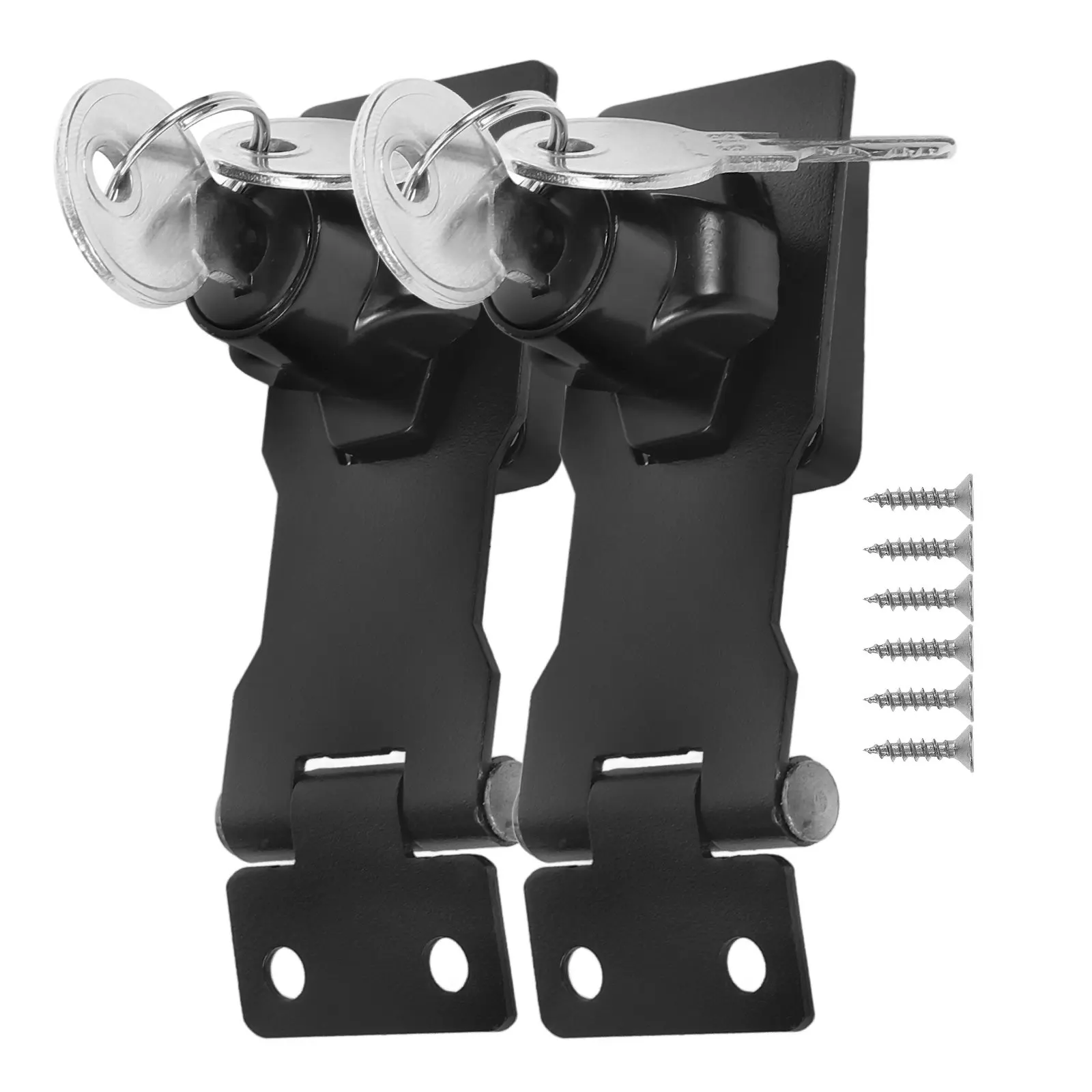 2Pcs Door Latch Stainless Steel Barrel Bolt Lock Heavy Duty Lock Bolt Latch for Cabinet Drawer Wardrobe Cupboard Bathroom