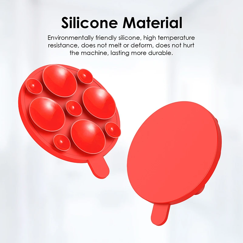 Ventosa magnetica in Silicone adesivo posteriore ventosa supporto per telefono tappetino per tazza in Silicone supporto da parete per Smartphone fisso magnetico