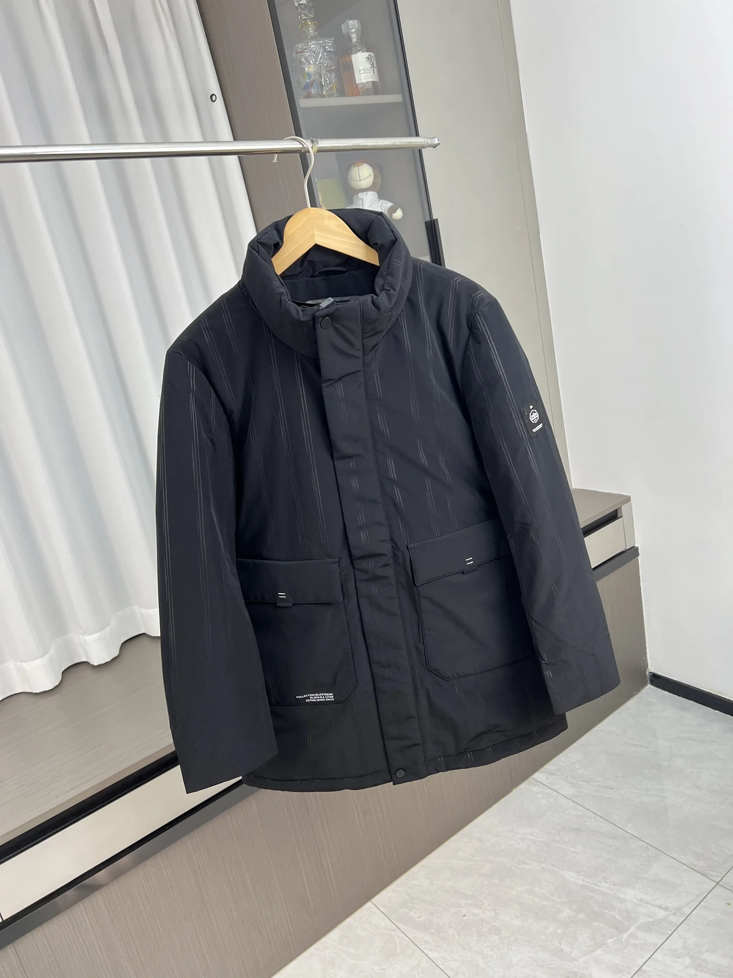 

High-End Series Men's down Jaet Stand Collar Windproof Warm Faionable Simple Design Winter Outerwear Youth Urban Sle