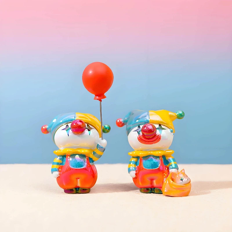New Arrival Hot Selling Circus Clown Diary Blind Box Novel Trendy Toy Figurine Workstation Decoration  Birthday Gift Garage Kit view 5