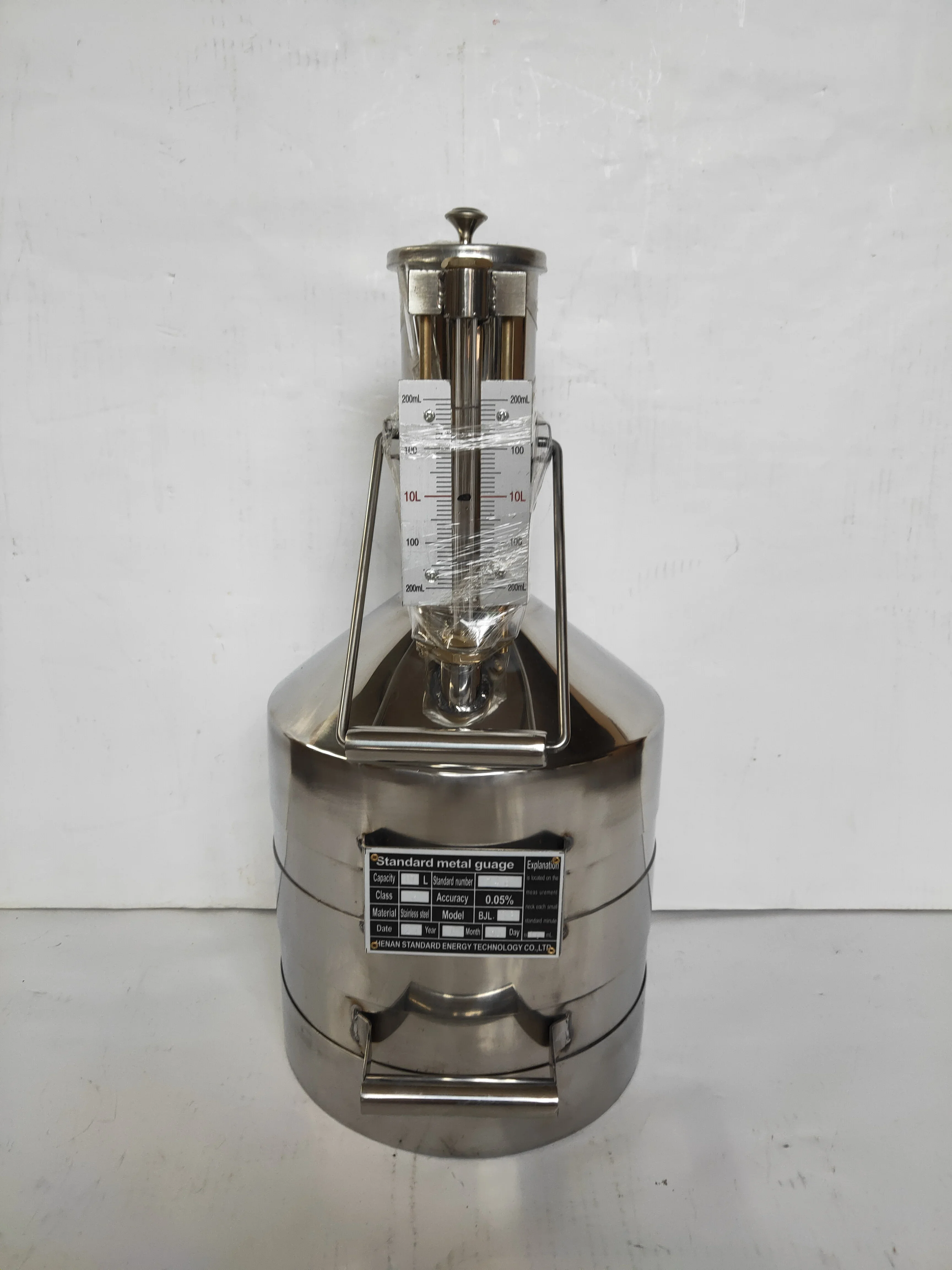 Station Seraphin Type Portable Prover Tank Calibration Measuring Can 5L