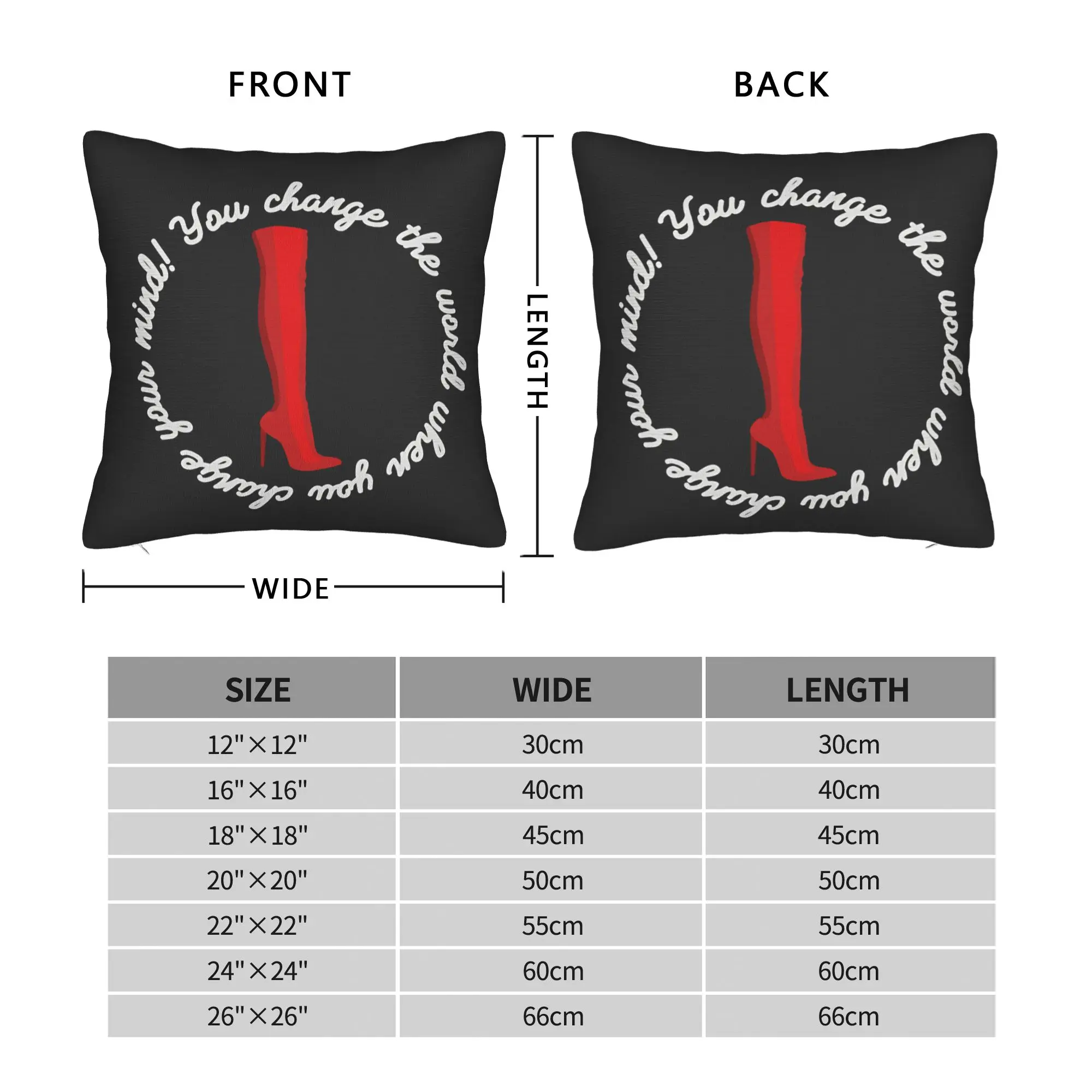 Pillow Cover K-KINKY BOOTS  Funny Pillow Case For Wedding Party Home Decor Pillowcases