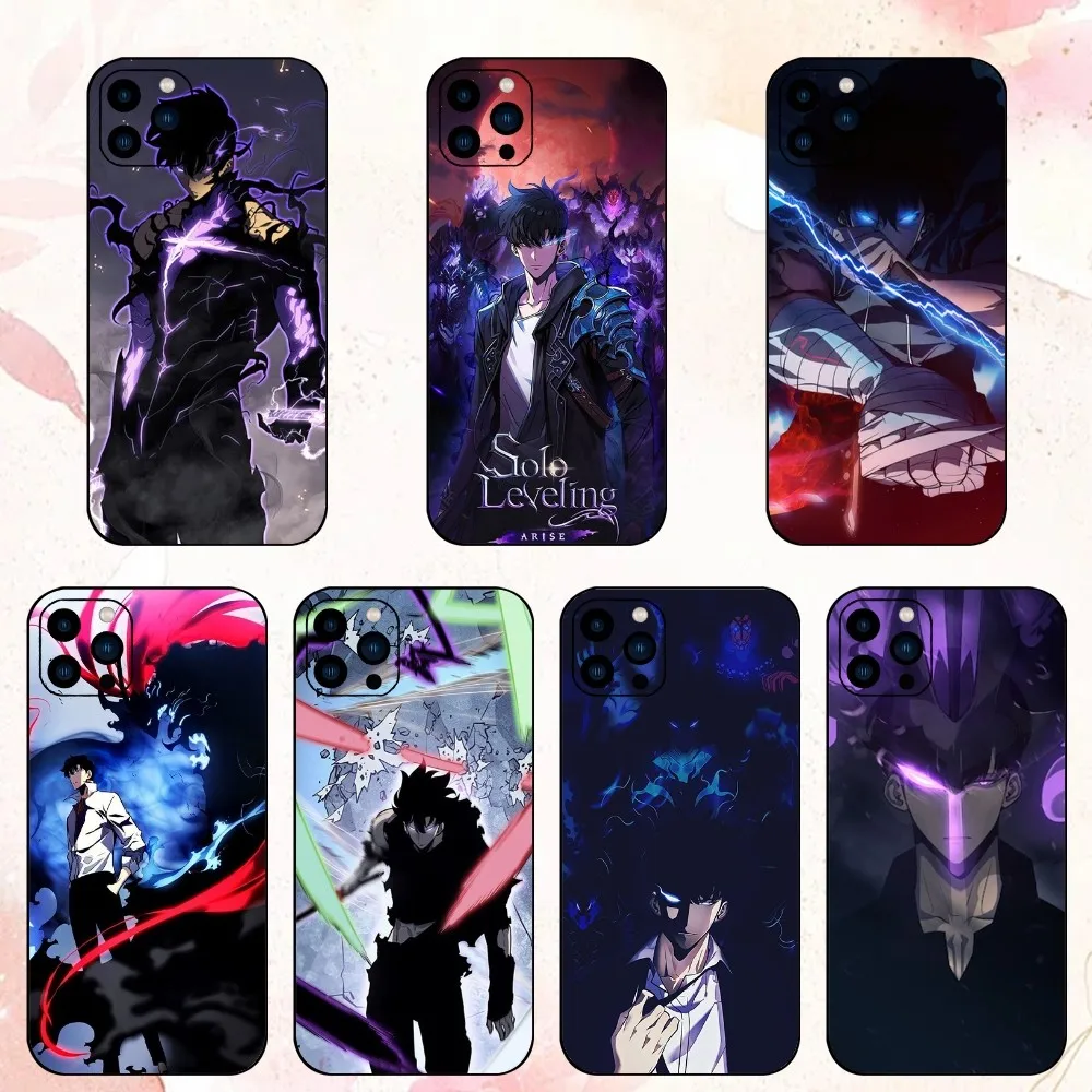 Coque de téléphone Bilibili Solo Droeling, coque pour iPhone 15 14 13 12 Mini 11 Pro Max X Poly XS 8 SE Plus