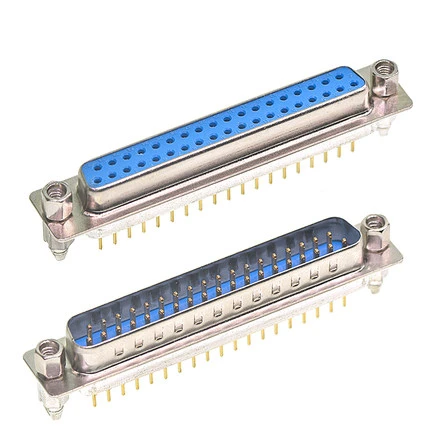 DB9 DB15 DB25 DB37 9/15/25/37 Pin diritto 180 gradi maschio femmina spina d-sub connettore di montaggio PCB DP9 DP15 DP25 DP37