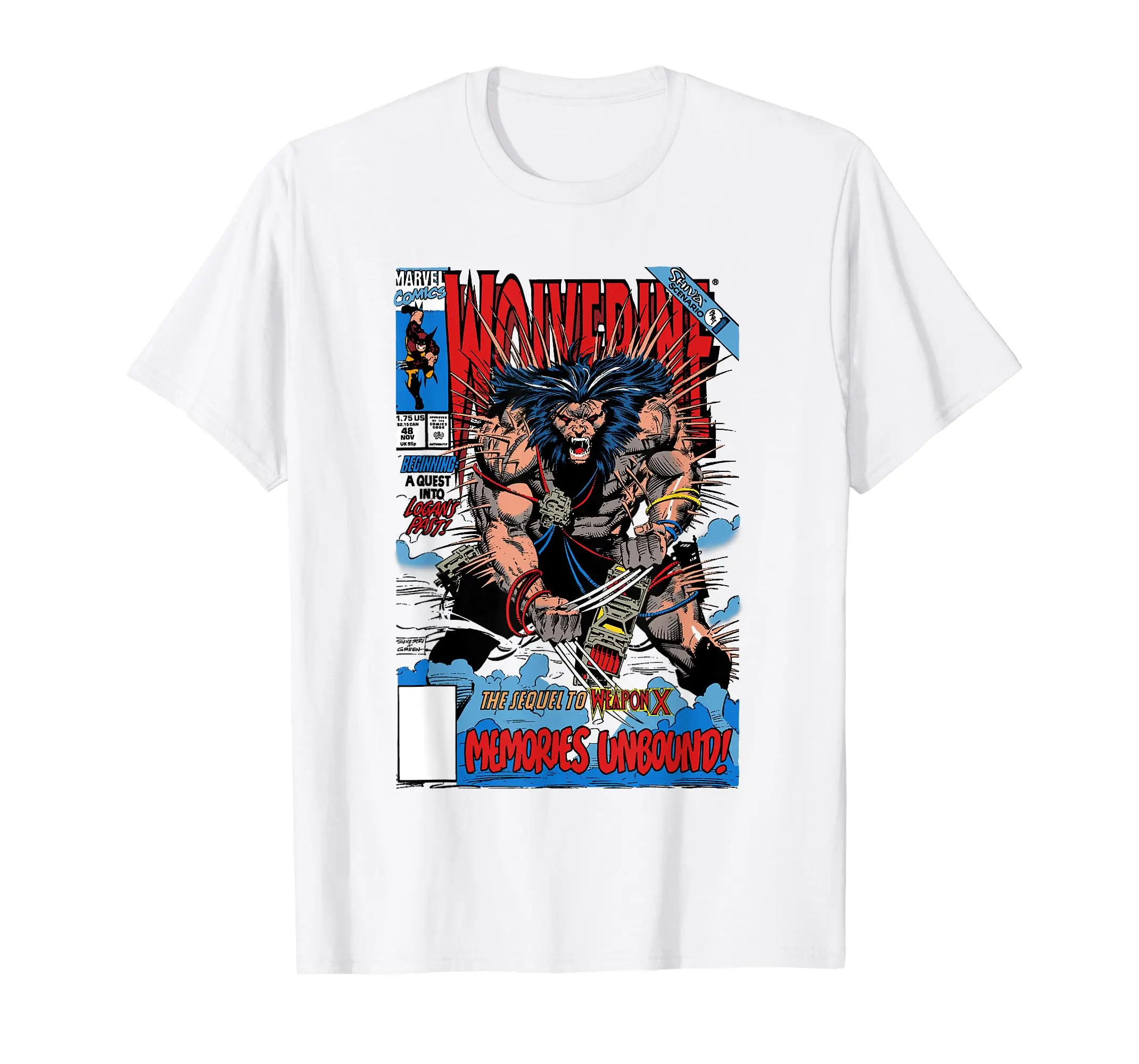 The Sequel To Weapon X Memories Unbound! Cover T-Shirt