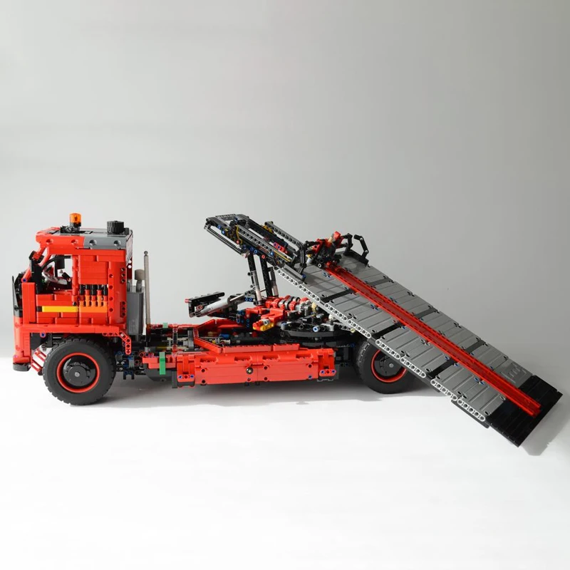 NEW Flatbed 180° Rotator Tilt Truck 3788PCS Model  Buiding Kit Block Self-locking Bricks Birthday Christmas Gift