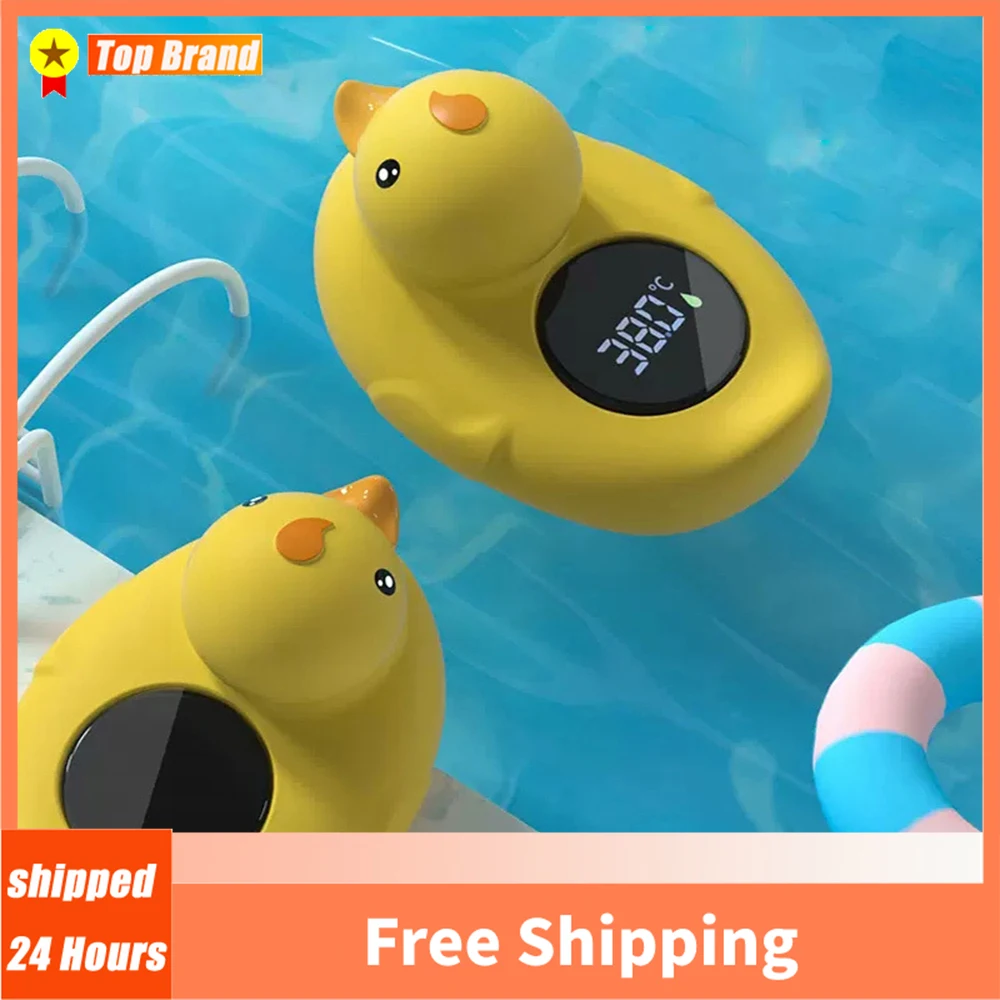 Baby Bath Tub Water Thermometer Shower Thermometer Baby Safe Temperature Sensor Floating Bathtub Pool Toy Waterproof Supplies