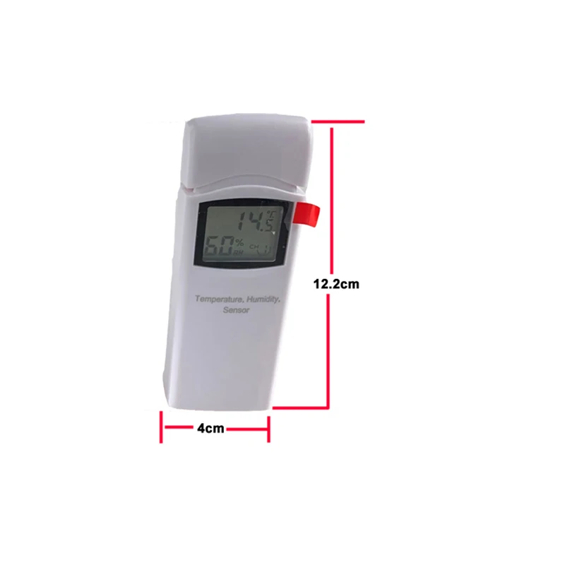 Imagem -02 - Estação Meteorológica sem Fio Peça Sobresselente Sensor de Temperatura e Umidade 433mhz