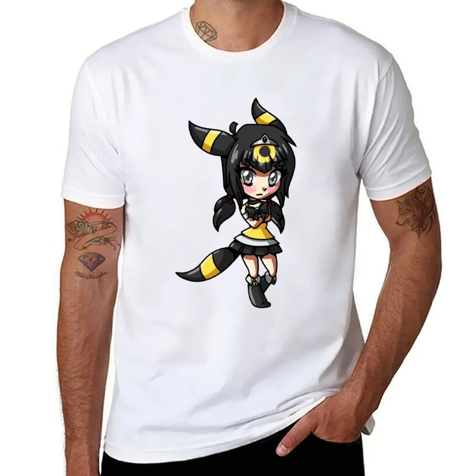 

Umbreon Magical Girl Chibi T-Shirt Anti-Wrinkle Short Sleeve T-Shirt
