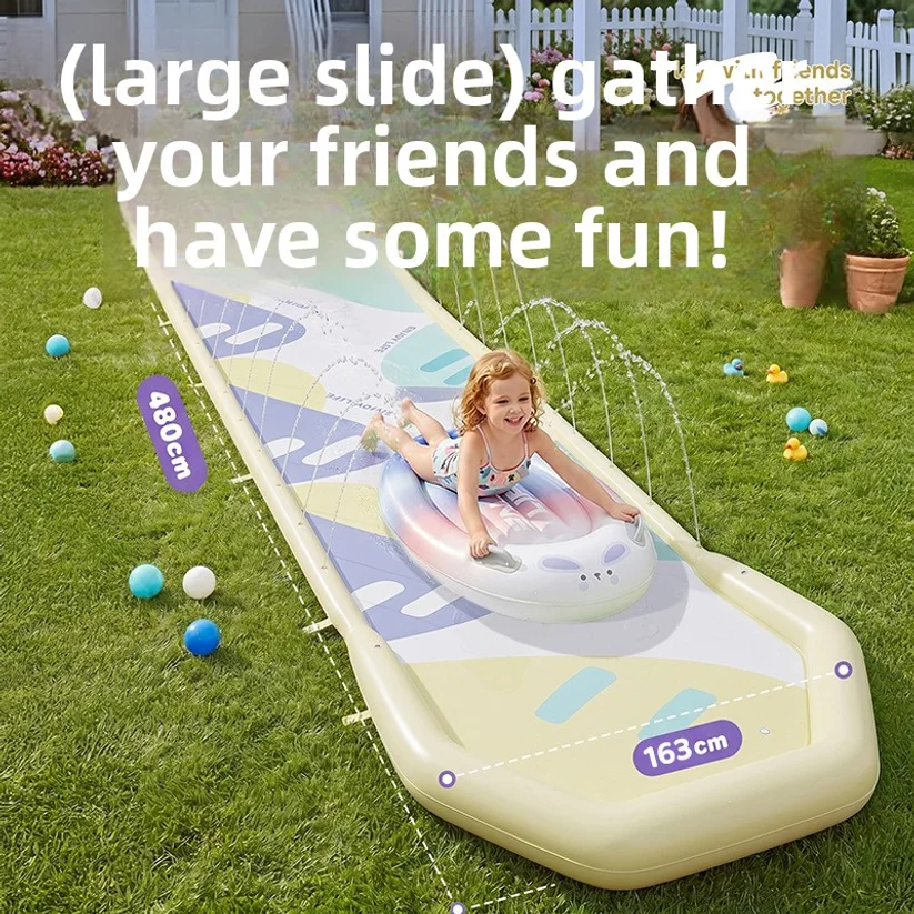 New Arrival Inflatable Kids Surfboard Water Float Raft Ride On Toy Swimming Training Floating Bed For Summer Water Playing view 3
