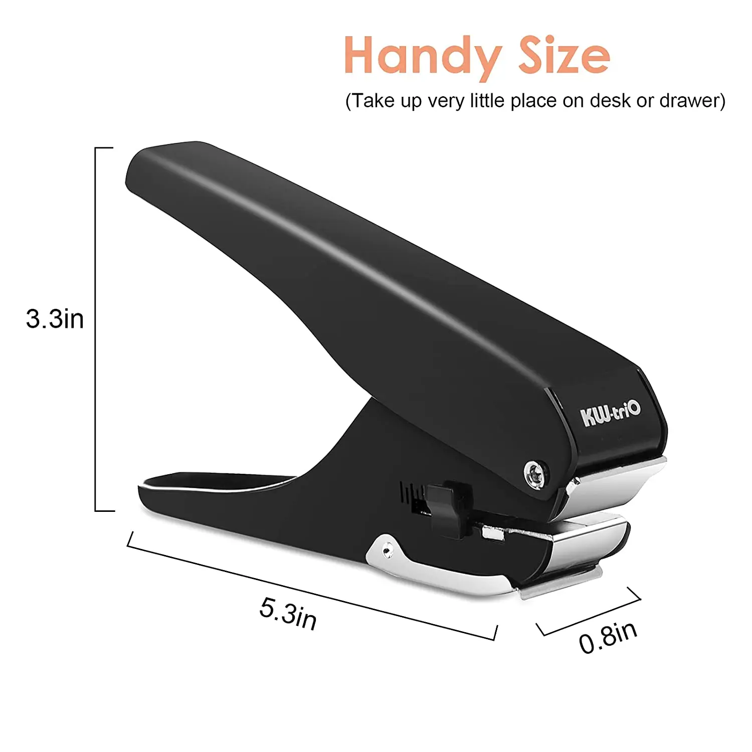 New Premium Metal Oval Single Hole Punch High Quality Durable Ellipse Hole Punch 4*15mm oval hole paper puncher