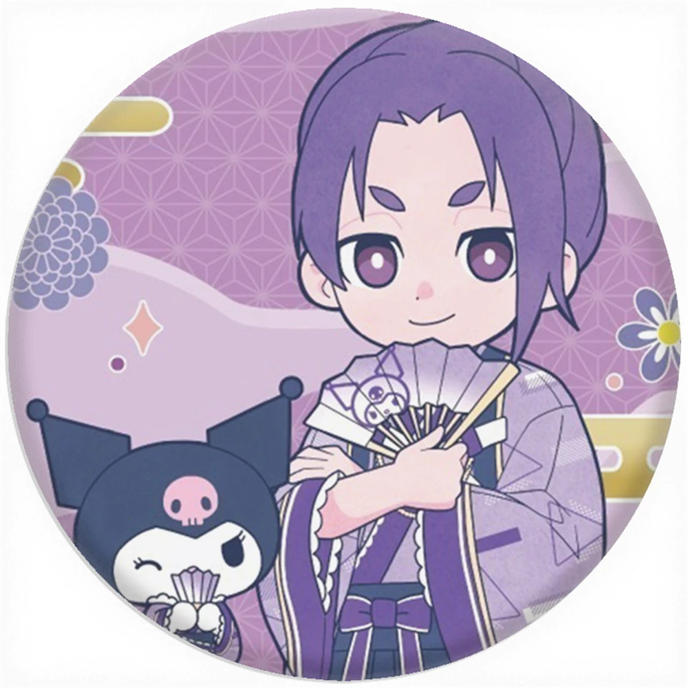 58mm Anime BLUE LOCK  Chigiri Hyoma Shidou Ryuusei Cosplay COSTUME Badge Pin SPTE Tinplate Brooch﻿ Prop Gilf