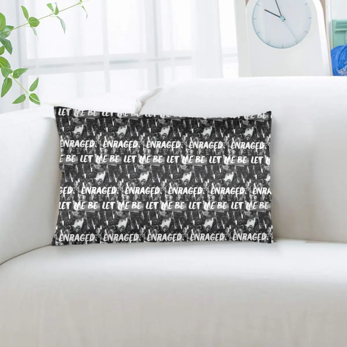 Anthony Edwards Rectangle Pillowcase Cushion Cover Decor Bedroom Bed Home Comfort Throw Pillow