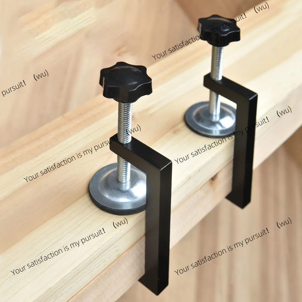 

1 шт., 10-57 мм, зажим для установки шкафа, крепежный зажим для ящика, регулируемый фурнитура для шкафа, портативный передний ящик, деревообработка