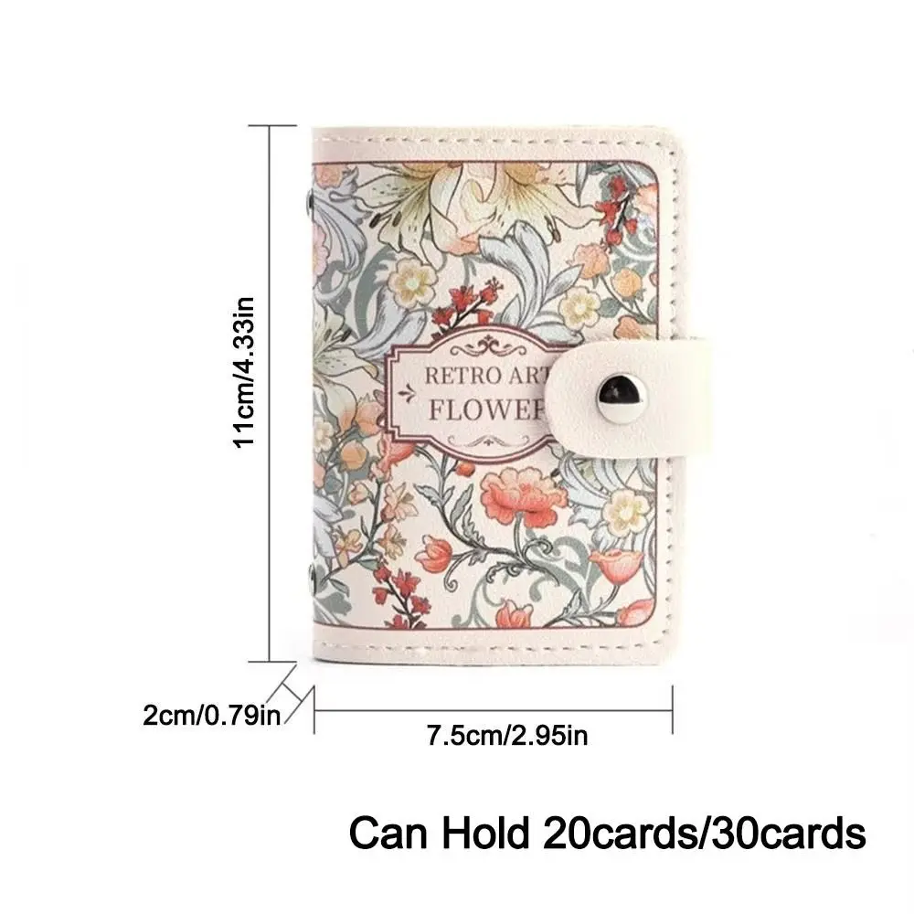 Retro 20/30 bolsos para cartões carteiras femininas grande capacidade couro do plutônio caso de cartão de visita leve à prova dwaterproof água saco de cartões feminino