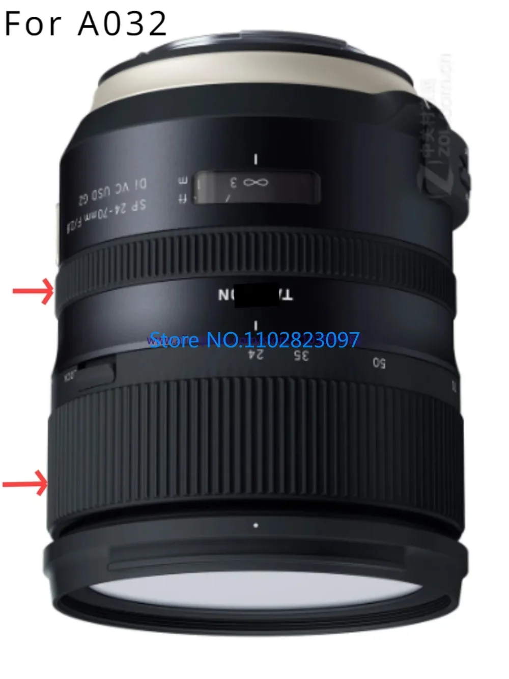 جديد ل TAMRON SP 24-70 مللي متر F/2.8 Di VC USD G2(A032) 24-70 مللي متر عدسة تكبير + قبضة التركيز حلقة مطاطية كاميرا إصلاح جزء