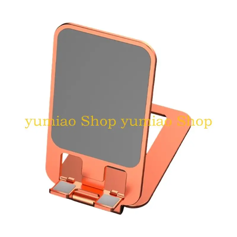 587B Desktop Foldable Aluminum Stand Adjustable Portable Rack for Smartphones