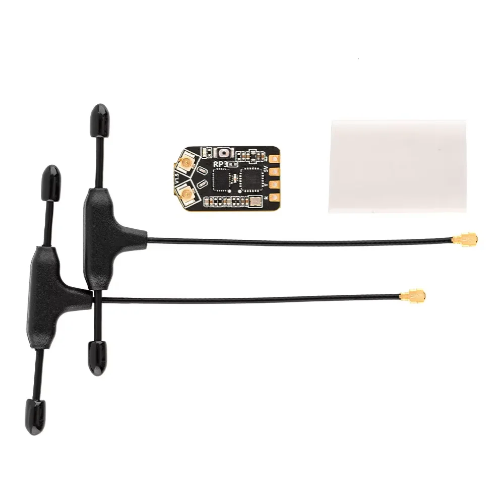 RadioMaster RP3 True Diversity Receiver ExpressLRS ELRS 2.4GHZ Nano Receiver Dual Antenna For RC Airplane FPV Radio Transmitter