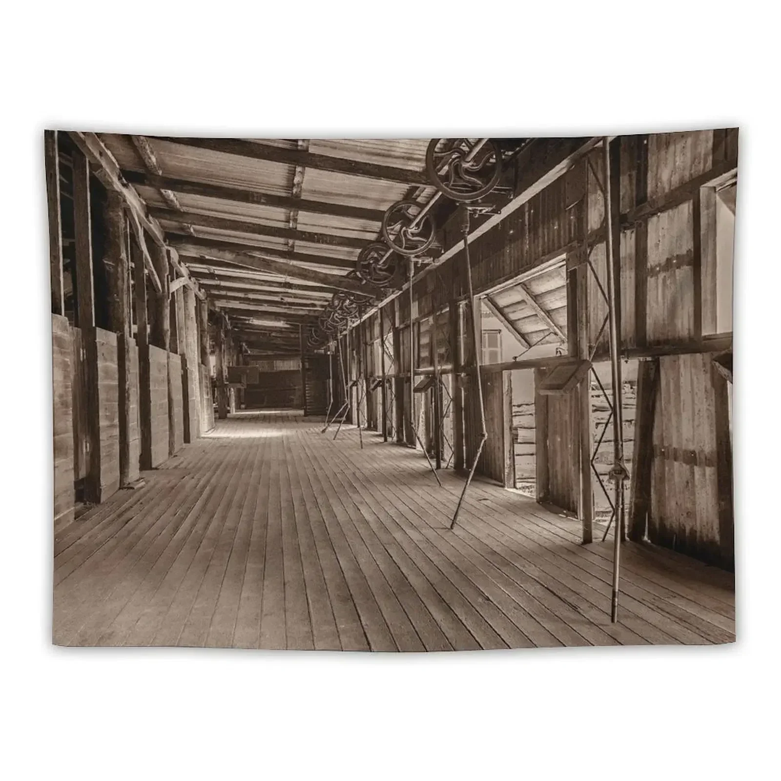 Kinchega Shearing Shed Tapestry Wallpapers Home Decor Wall Carpet Tapestry