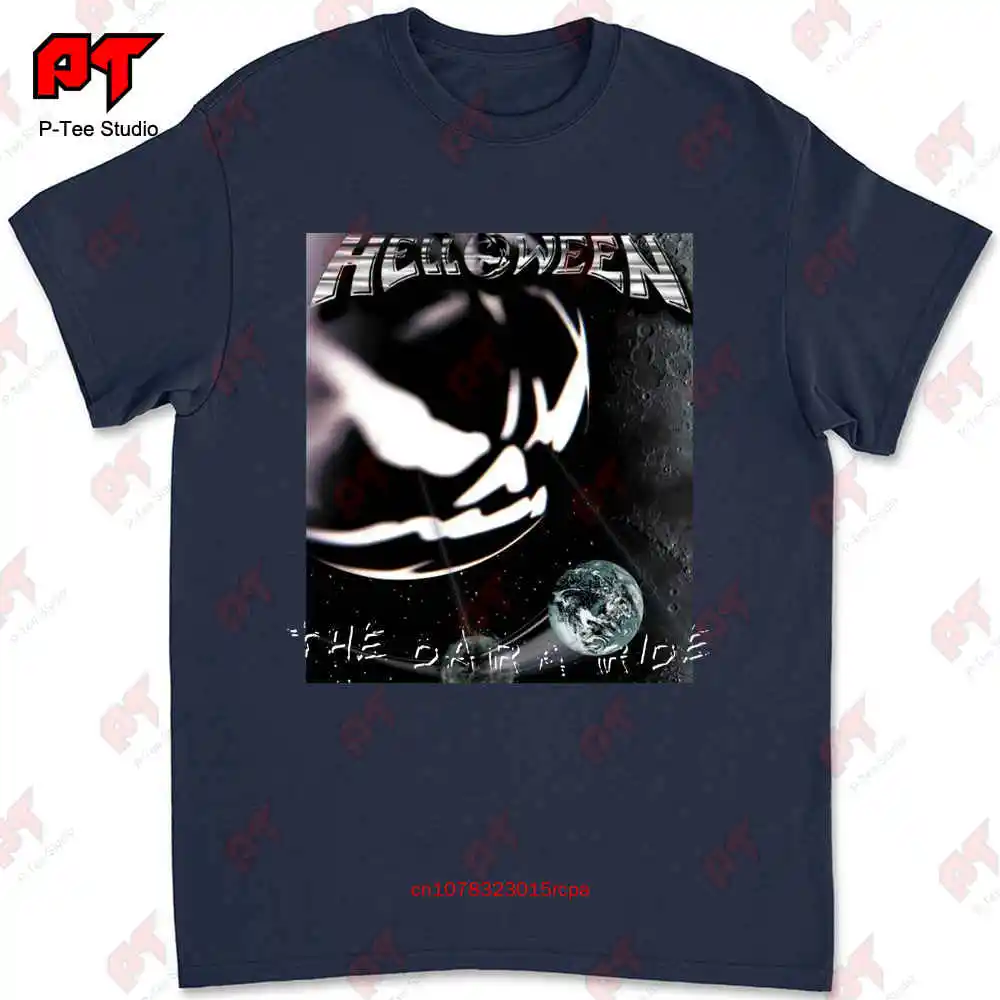 Helloween Album The Dark Ride 2000 Year Gamma Ray Stratovarius T-shirt 9QY8