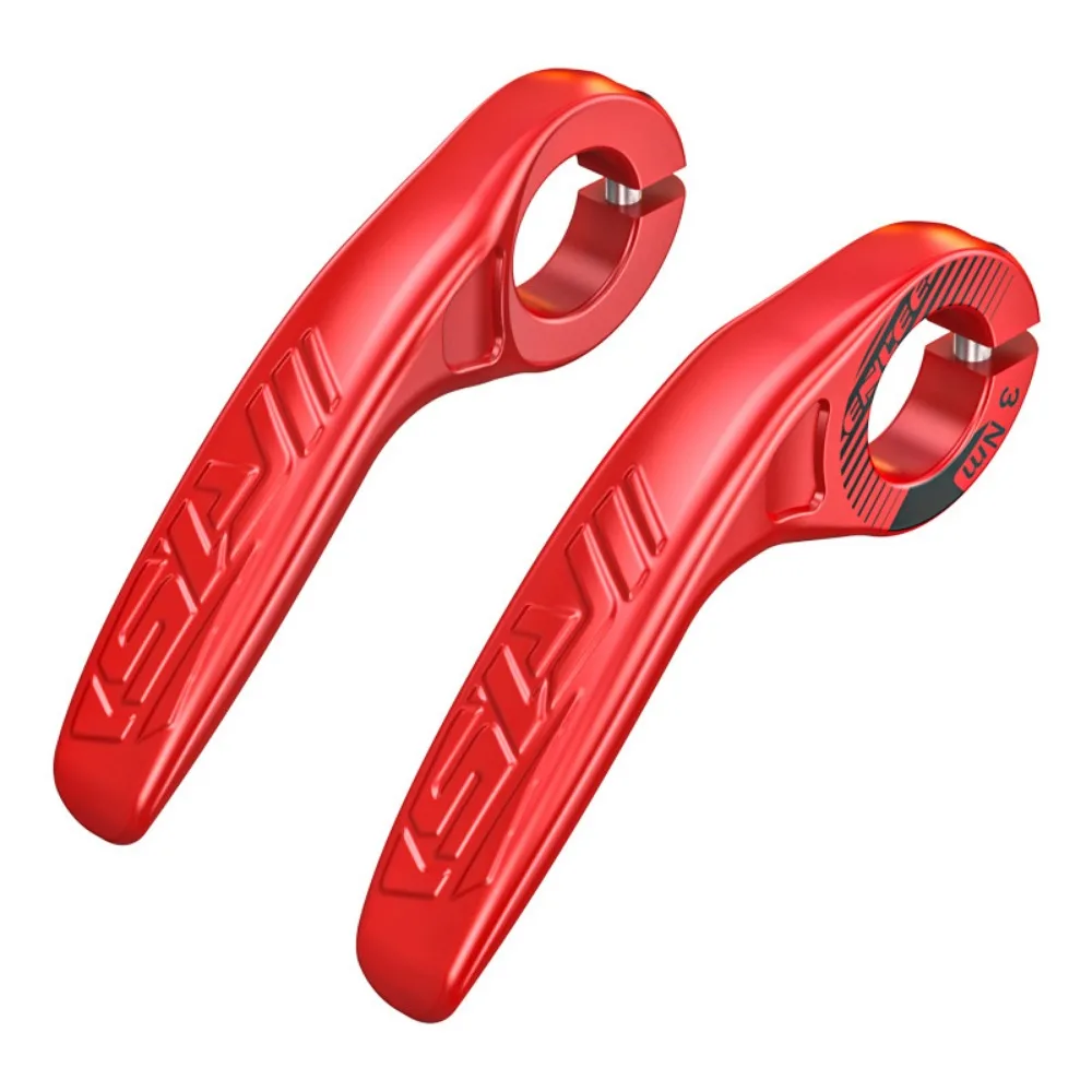 AliExpress 1Pair Adjustable Small Auxiliary Bicycle Handlebar Vice Handle Grips Rest Cow Horn MTB Cycling Fatigue Relie Bike Accessories