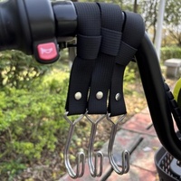 4pcs Multifunctional Hook Universal Hooks for Bicycles Electric Vehicle Motorcycles Scooters Child Carriages Hook
