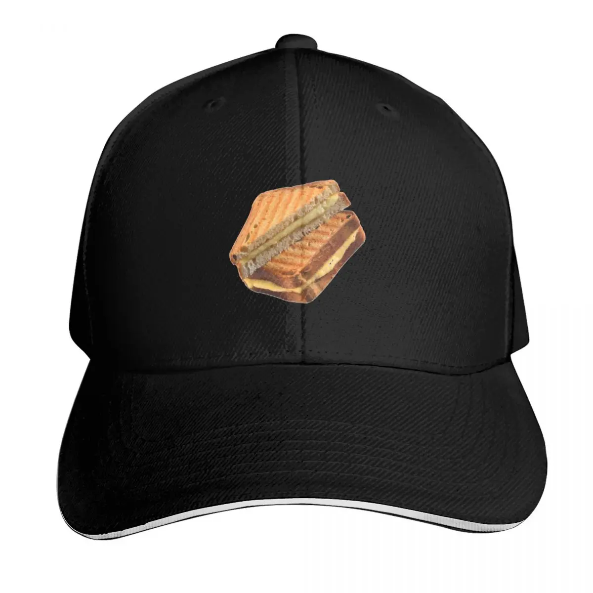 GRILLED CHEESE Baseball Cap Streetwear Hip Hop Trendy Vintage Retro Embroidered Lightweight Packable