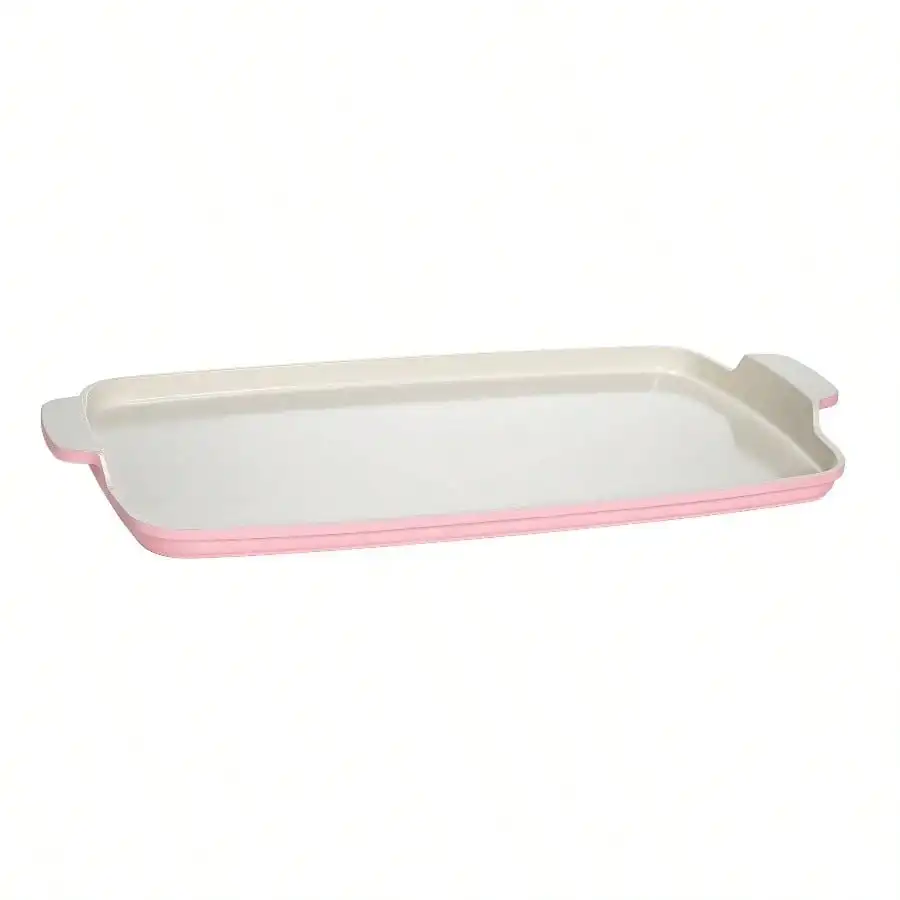

Double Burner Griddle, 17.8" x 10.5", Cast Aluminum with Clean Ceramic™ Nonstick Coating, Pink