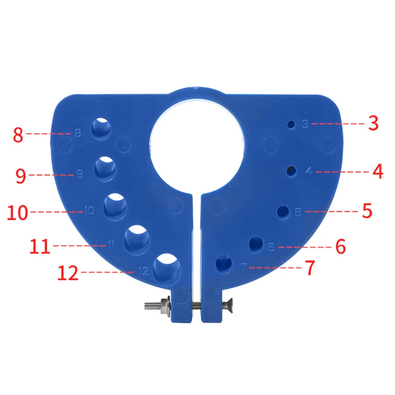 Affûteur de forets électrique Portable multi-spécifications, 3-12mm, outil de meulage et de polissage, 1 pièce