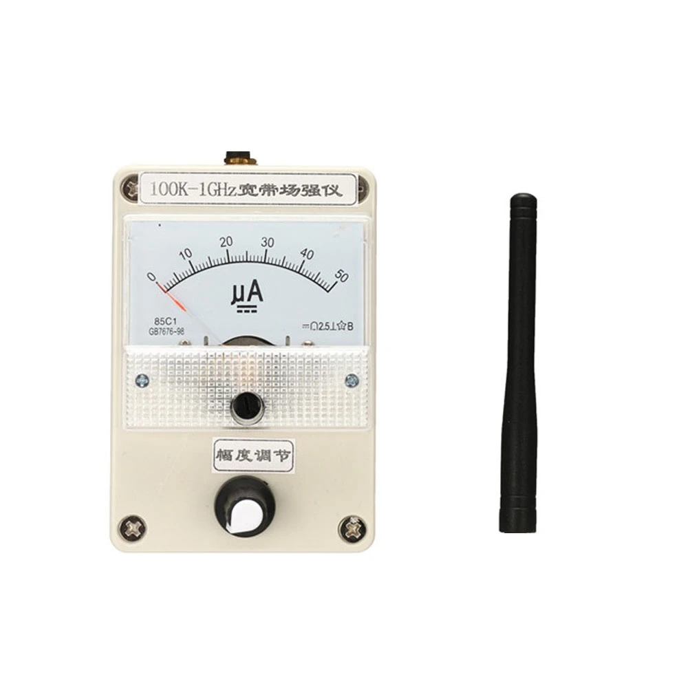 RF Field Strength Meter Wide Band 100K-1GHz for Walkie Talkie Antenna Radiation