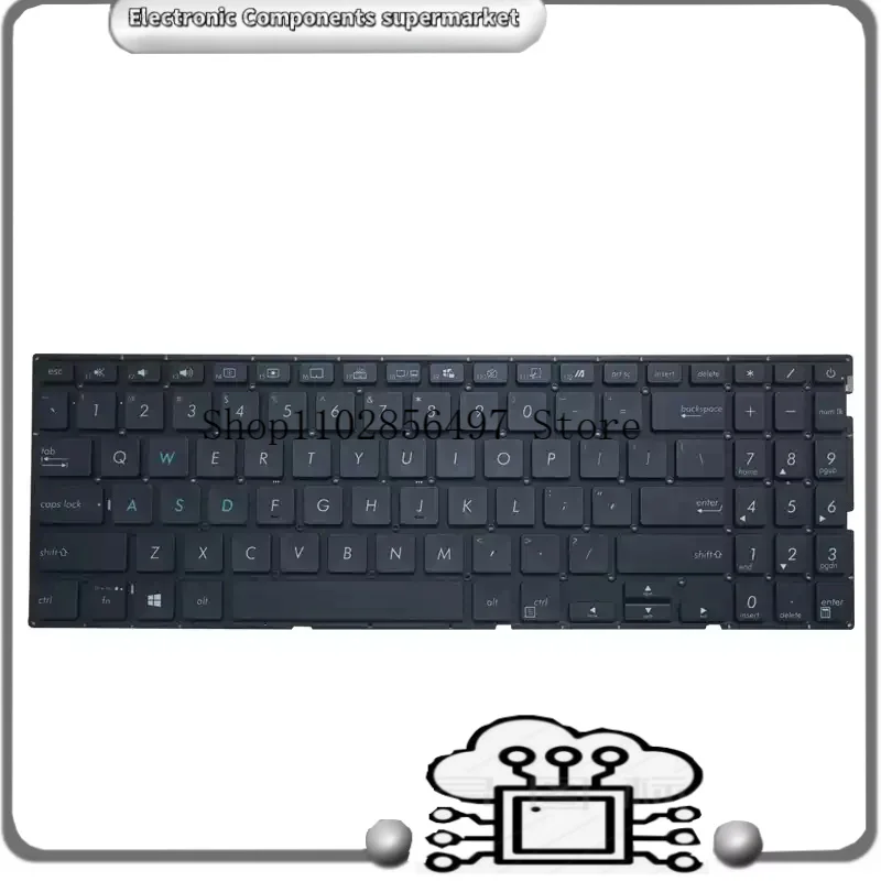 For Asus VX60G/X571 Series Keyboard | 1:1 Original Layout | Backlit | Durable ABS | Plug and Play