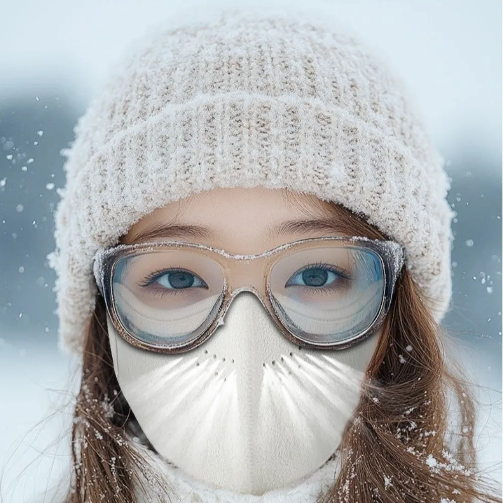 패션 겨울 따뜻한 열 마스크 Coldproof Windproof 겨울 자전거 사이클링 마스크 두꺼운 통기성 스키 페이스 커버