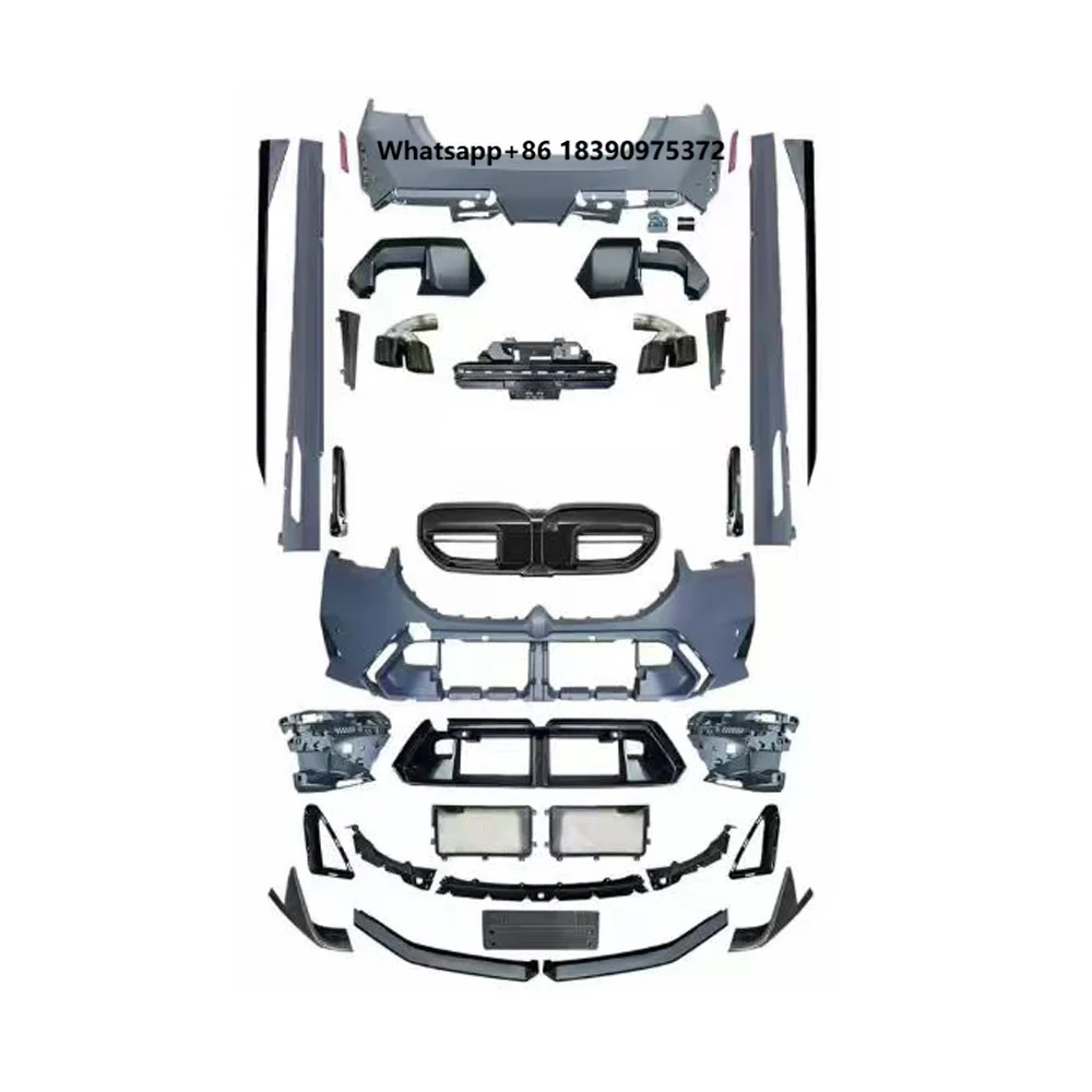 Full Set Bodykit for 5S G60/68 to M5 Style Body Kit Front Bumper Rear Diffuser Side Skirt Front Lip Easy Installation Auto Parts