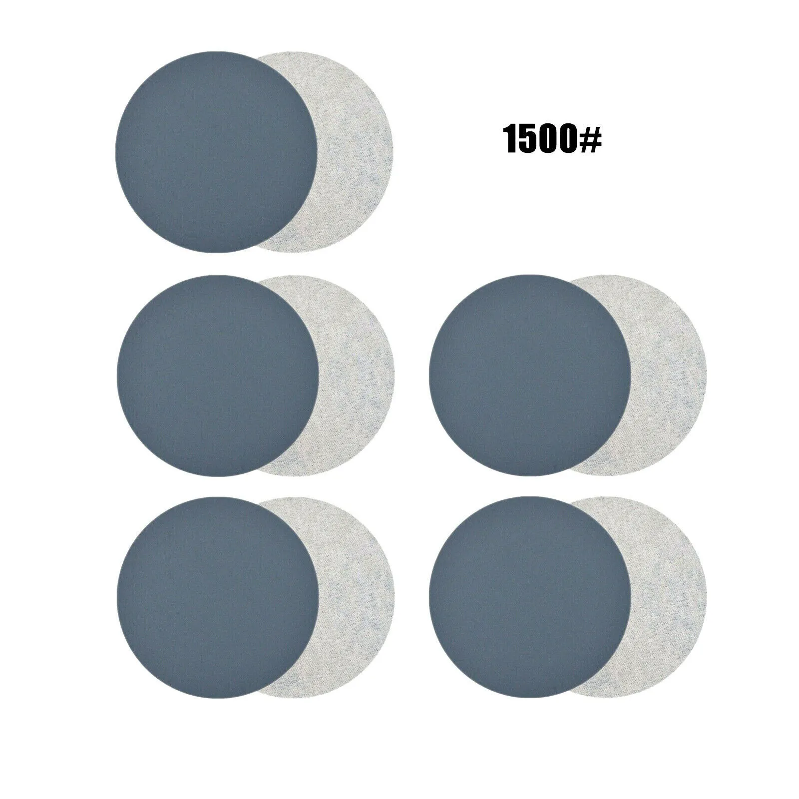 25 Piece 3 Inch Wet Dry Sanding Discs with Backing for Orbital Sander DA Polisher and Angle Grinder Applications
