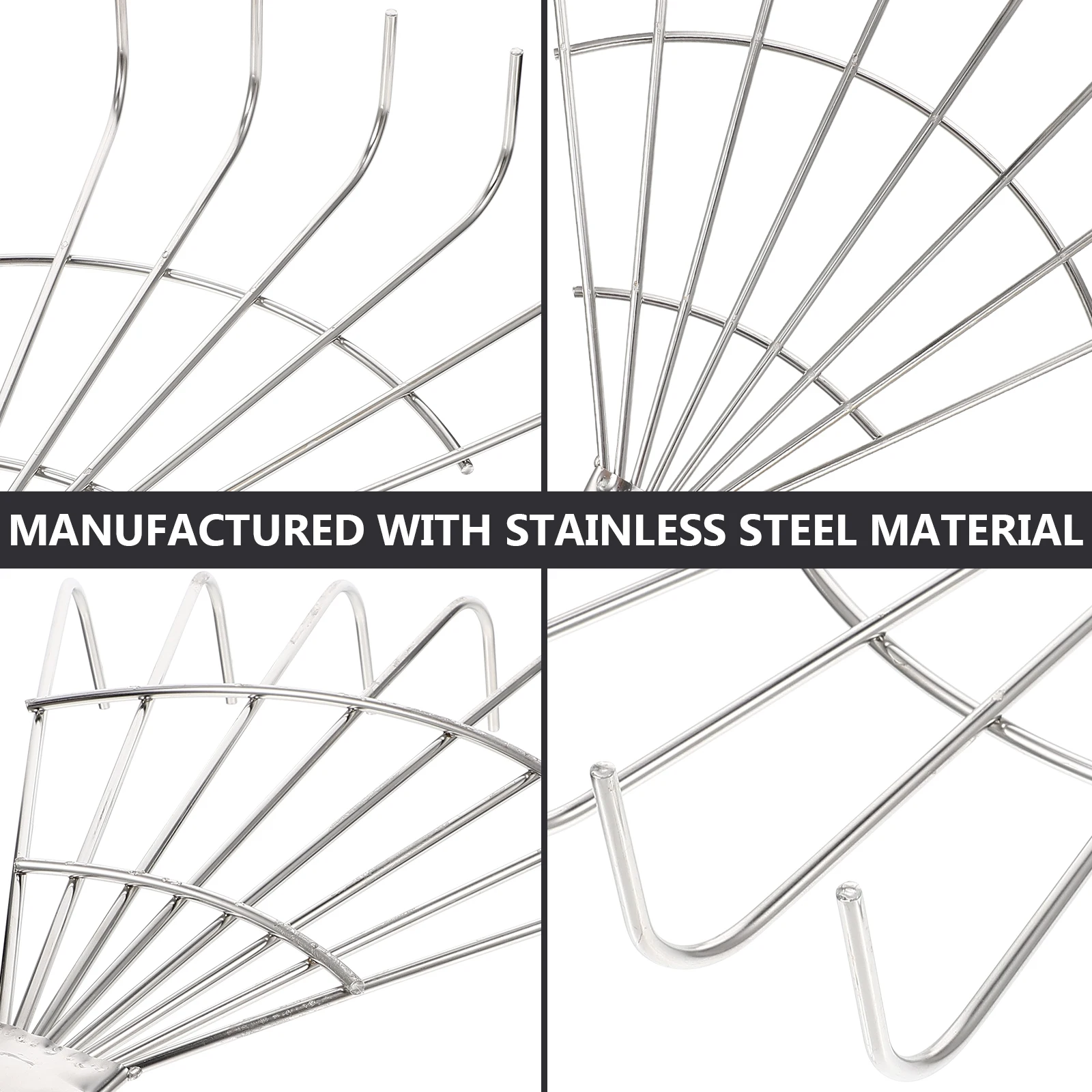 

8-зубчатые грабли из нержавеющей стали без ручки для сада, лужайки, двора, рыхления почвы, ручной инструмент для прополки, фермерские принадлежности, садовые принадлежности