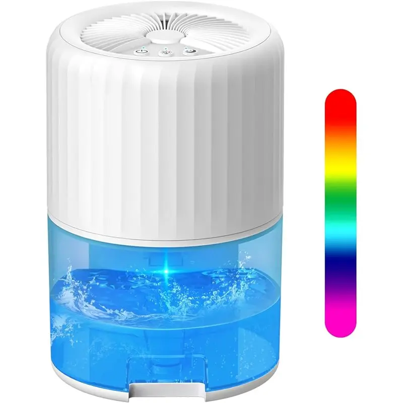 

AC39-Dehumidifiers For Home, For Bedroom With Auto Defrost Function,2200ML Capacity Quiet Small Dehumidifier Eu Plug