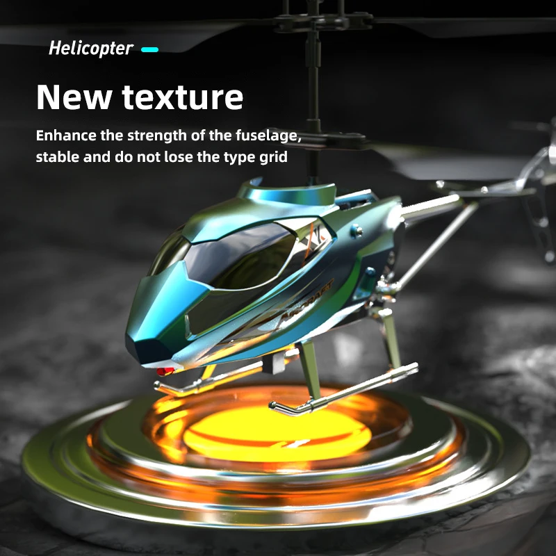 Light-Up 3.5CH RC Helicopter XK913 - Fall Resistant Remote Control Plane - Kids Flying Toy Boys Gifts