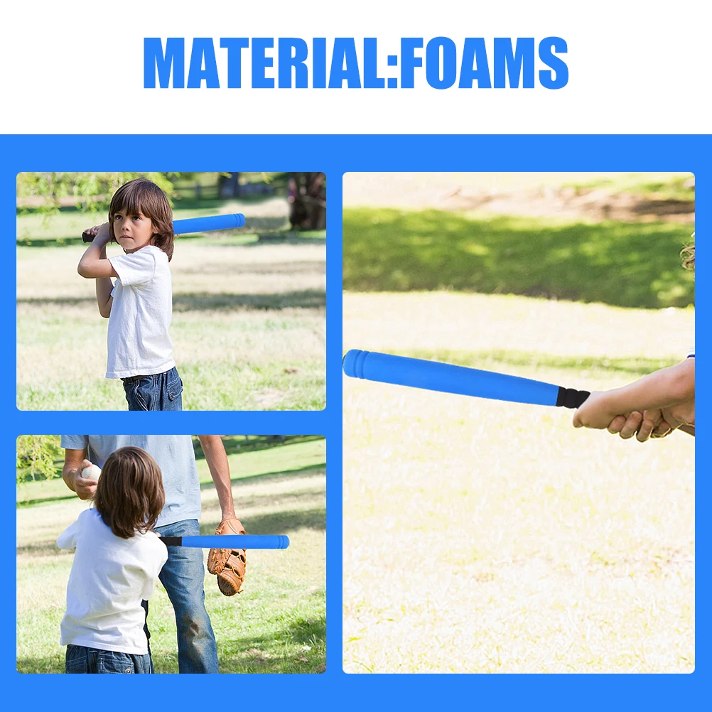 مجموعة واحدة من مضرب بيسبول إسفنجي محمول للتدريب، خفيف الوزن ومتين، رياضي، عصا تمرين الفريق الرياضي