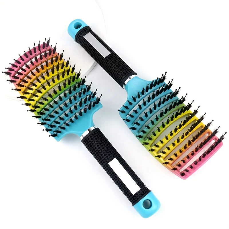 

1pc Magic Scalp Massage Hair Brush for Women - Professional Detangling Tool for Wet Curly Hair - Hairdressing Tool