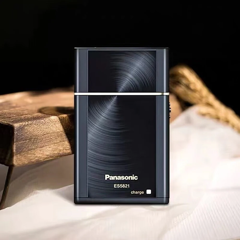 Panasonic-Afeitadora eléctrica profesional para hombres, recortadora de barba portátil, afeitadora recargable, Mini afeitadora