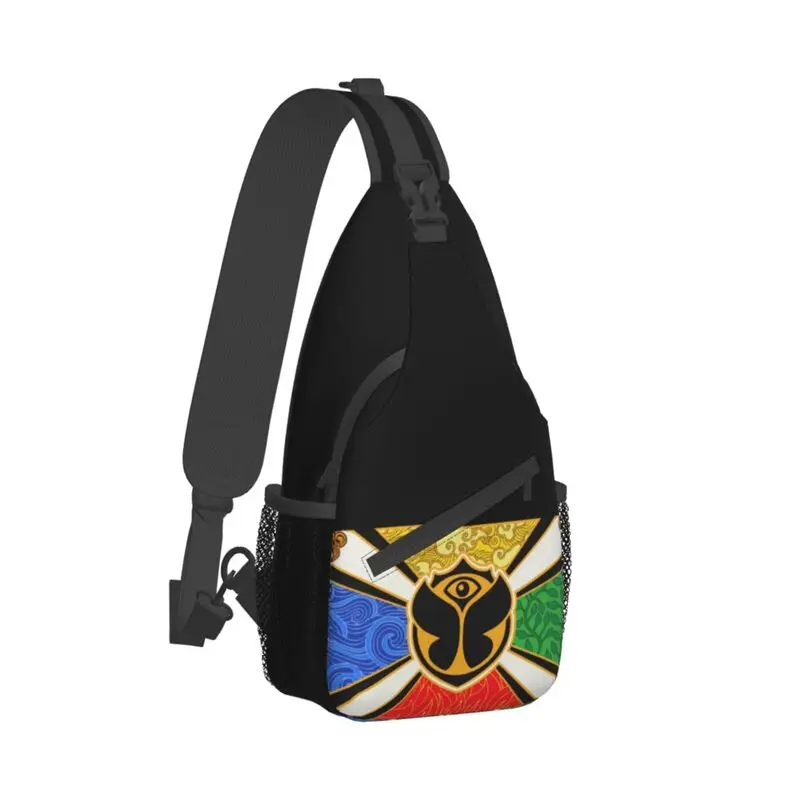 Tomorrowland Feel Sling Crossbody Sac à dos pour homme, sac de poitrine personnalisé initié pour le voyage, sac à dos